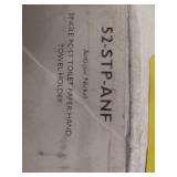 California Faucets 52-RH Towel Ring - Black Finish - Retail: $85