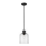 Z-Lite Kinsley - 1 Light Pendant in Matte Black - Retail: $156