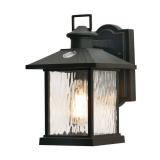 Afx Lnnw0711mb Lennon 12  Tall Outdoor Wall Sconce - Black - Retail: $110