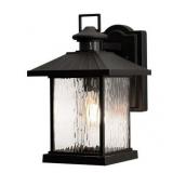 Afx Lnnw0711mb Lennon 12  Tall Outdoor Wall Sconce - Black - Retail: $110
