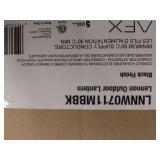 Afx Lnnw0711mb Lennon 12  Tall Outdoor Wall Sconce - Black - Retail: $110