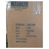 Capital Lighting 335911 12  Tall Mini Pendant - Black - Retail: $327