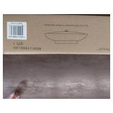 Craftmade Lighting - Soul - 12.5 Inch 20W LED Flush Mount-Flat Black/Satin Brass - Retail: $112