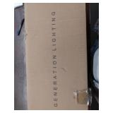 Generation Lighting 4000603 Jaden 3 Light 24  Wide Vanity Light - Black - Retail: $159