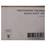Monogram Brass MB651PVC Black 1-1/2  Pvc Tub Drain Rough-In Kit - Retail: $211