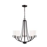 Sea Gull Robie 5-Light Rustic Chandelier in Bronze - Retail: $622