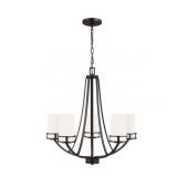 Sea Gull Robie 5-Light Rustic Chandelier in Bronze - Retail: $622