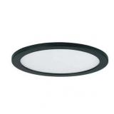 Set of 2 Maxim Lighting 58736WTBK 15 in. Wafer 3000K Round LED Surface Mount Ceiling Light  Black - Retail: $149