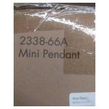 1 Light Pendant -Traditional Installation Minka Lavery 2338-66A - Retail: $159