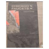 Chicago Faucets 404-POABCP Chrome  Widespread Bathroom Faucet with 8\" - Retail: $373
