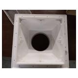 Sioux Chief Square Floor Sink 861-6PW - Retail: $85