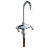 Chicago Faucets 50-Gn1ae3 Commercial Grade Single Hole Laundry / Service Faucet - Chrome - Retail: $407