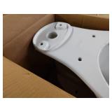 Cimarron 12 in. Rough In Elongated Chair Height Toilet Bowl Only in White, Seat Not Included - Retail: $385