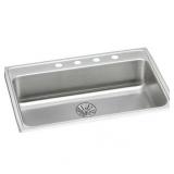Elkay Lustertone Classic Stainless Steel 31  x 22  x 6-1/2   Single Bowl Drop-in ADA Sink with Perfect Drain - Retail: $1,119