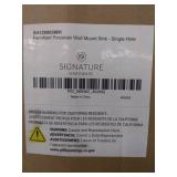 Signature Hardware Pennfield 24\" Wall-Mount Sink - Retail: $225