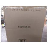 Generation Lighting 6551701 Norman 1 Light 13  Wide Pendant - White - Retail: $308