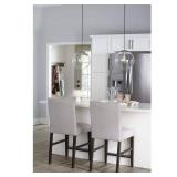 Atwell Collection 12-inch Brushed Nickel and Clear Glass Globe Large Hanging Pendant Light - Retail: $201