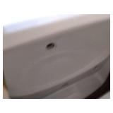 American Standard Lucerne Wall-Mount Sink with Single Faucet Hole in White - Retail: $319