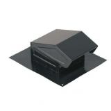 Broan-NuTone Steel Roof Cap for 3-Inch or 4-Inch Round Duct w/ Damper & Birdscreen  Black - Retail: $100