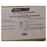 Eight pieces Camco 10862 Runoff Tube Side Mount  48 - Retail: $297