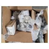 Bulk Lot of PVC Plumbing Fittings and Gaskets - Retail: $250