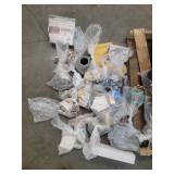 Bulk Lot of PVC Plumbing Fittings and Gaskets - Retail: $250