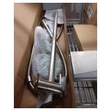 Stainless Steel Wire Shelf System Parts #56001-BNK - Retail: $75