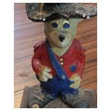 1950s Mickey Mouse Character Plaster Statue 30in tall