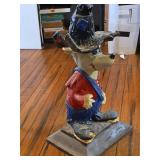 1950s Mickey Mouse Character Plaster Statue 30in tall