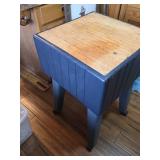 Butcher Block Kitchen Island Table on Wheels