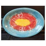 Better Homes & Gardens Serving Platter and Ceramic Hand Painted Platter