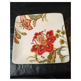 Better Homes & Gardens Serving Platter and Ceramic Hand Painted Platter