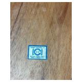 Mid-Century Monkey Pod Divided Wood Serving Bowls, Handcrafted in Philippines