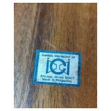 Mid-Century Monkey Pod Divided Wood Serving Bowls, Handcrafted in Philippines