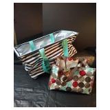 Thirty-One Totes with Reinforced Straps and Durable Material