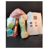 Complete Knitting Starter Kit with Pattern Guide