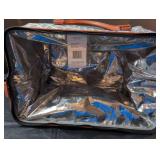 Arctic Zone Geometric Pattern Cooler with Leather Trim