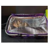 Floral Pattern Insulated Lunch Box with  Arctic Zone storage