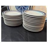 Blue Floral Dinnerware Set