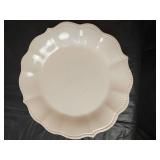 Pioneer Woman White Embossed Dinnerware Set, Four Plates, Four Saucers, Three Bowls
