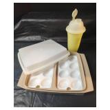 Tupperware Kitchen Collection Set, Cheese Keeper, Deviled Egg Holder and More