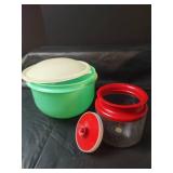 Tupperware Kitchen Collection Set, Cheese Keeper, Deviled Egg Holder and More