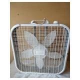 Galaxy Box Fan 20-inch White