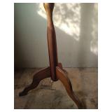 Wooden Hat and Coat Stand, 66 inches tall