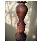 Wooden Hat and Coat Stand, 66 inches tall