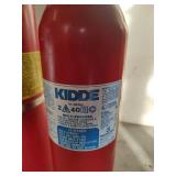 Amerex and Kidde Fire Extinguishers, UL Rated 2A 40B C, For Multiple Types of Fires