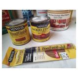 Wood Finishing Supply Lot - Mixed Brands