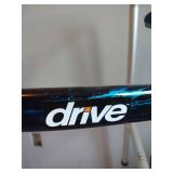 New Drive Medical Walker, Wood Cane and Metal Stability Cane