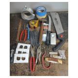 Mixed Hand Tools and Hardware Lot
