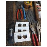 Mixed Hand Tools and Hardware Lot